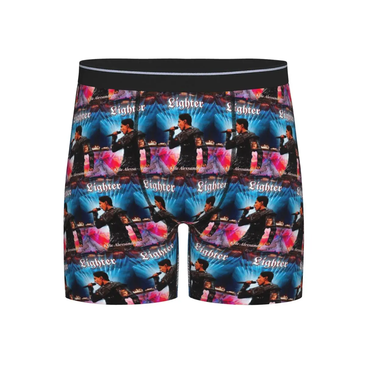 

Long Boxer Underpants Shorts Kyle Alessandro Panties Men Comfortable Underwear for Homme Man Boyfriend Gifts