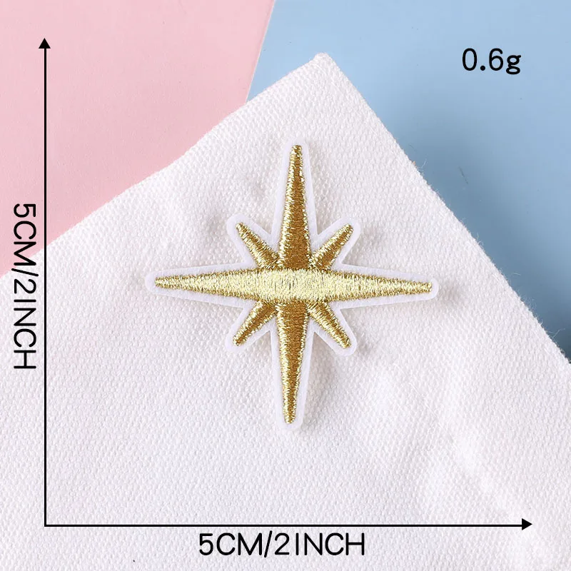 Aufnäher für Kleidung, Kinder, Jungen, Weltraum, zum Aufbügeln, Sternrakete, Ufo, bestickt, Thermocollant-Stich, niedliche Parches, Designer-Jacken – Detail 11