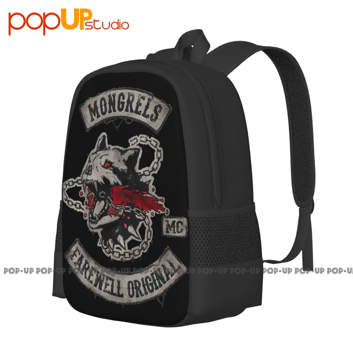 Copia De Mongrel Days ransel kapasitas besar tas Hot Shoe kapasitas besar dipersonalisasi