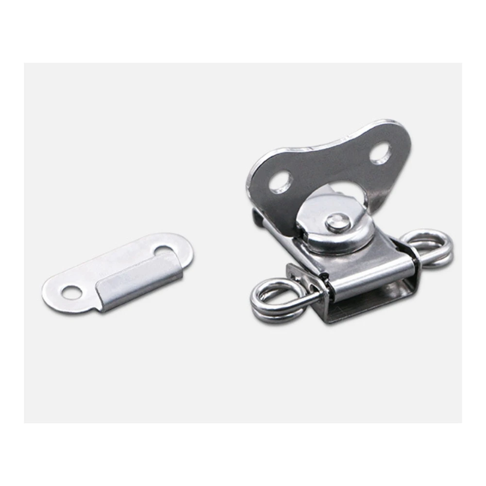 

Y43A-304 Stainless Steel Latch Latch With Keeper And Spring Twist Lock Butterfly For Case, Assembling Boxes