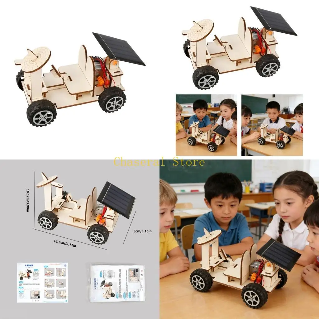 E7CE STEM Learning Wooden Planet Wanderer Model For Kids To Explore Space And Improve Motor Skills