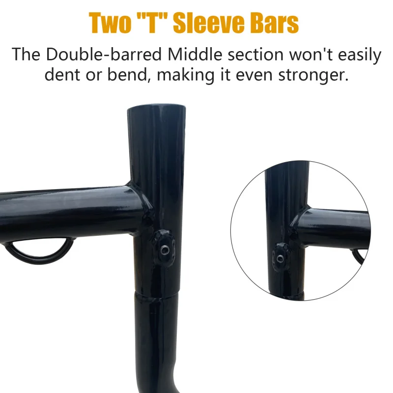 Universal-Slot Ute Truck Ladder Rack Full Size Pickup Bed Exterior Storage Accessories