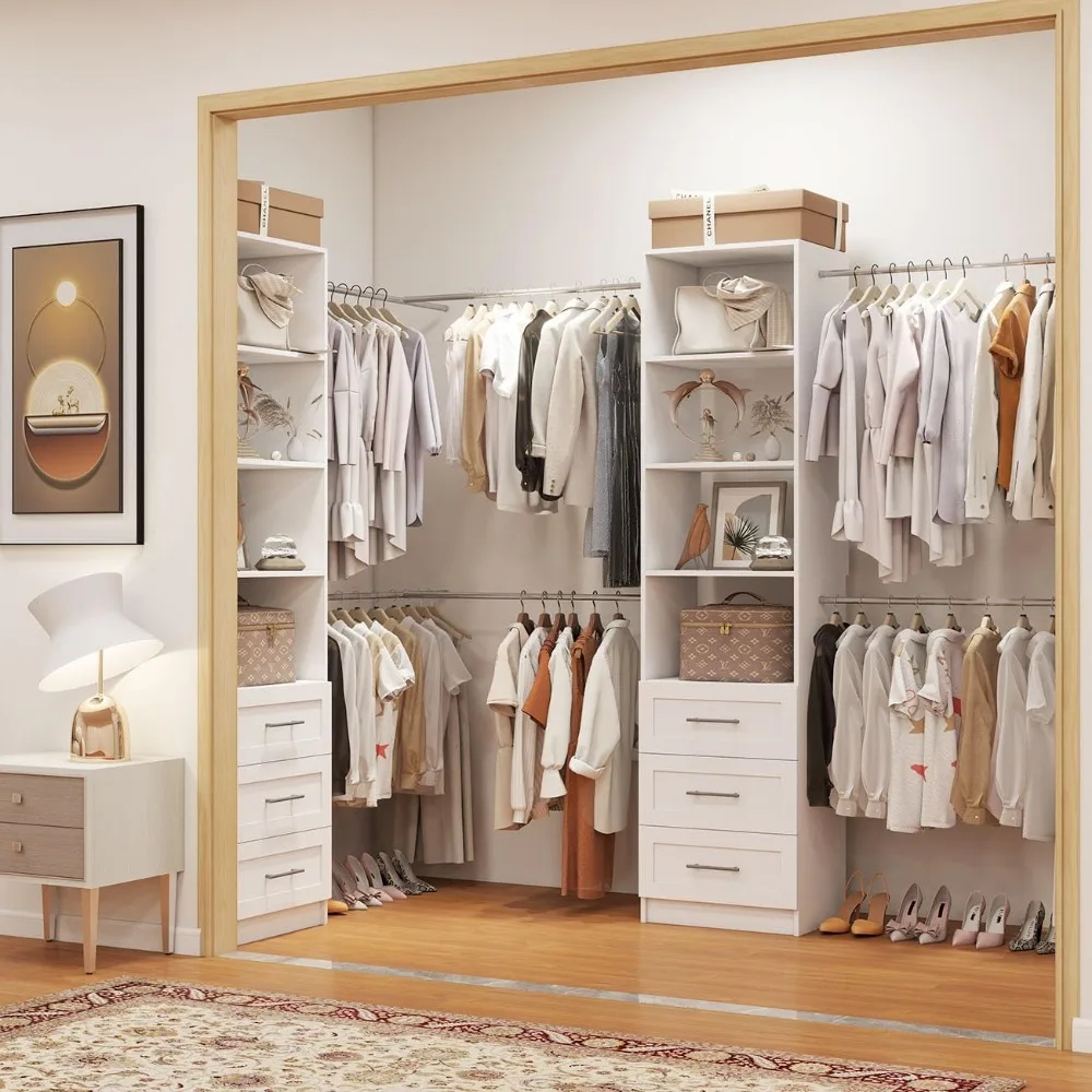 Closet System with Drawers,  Closet Organizer System 99