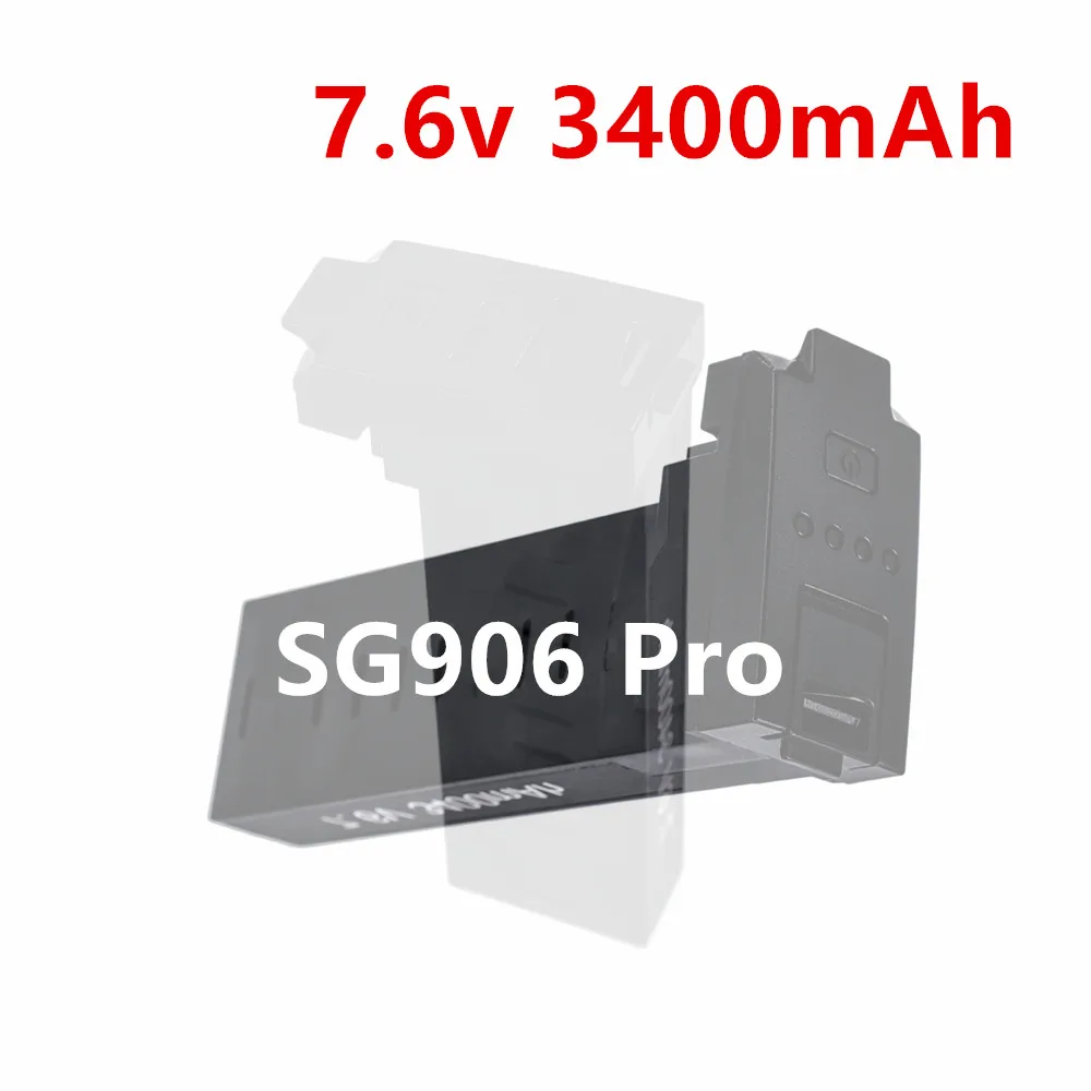 

Запасные части для квадрокоптеров SG906 pro/MAX / X7 PRO/ X8 PRO/193 RC: LiPo аккумулятор 7.6V 3400mah