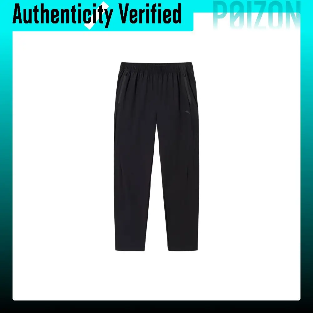 ANTA Sports Pants Men's Black Thin 152637502R-3