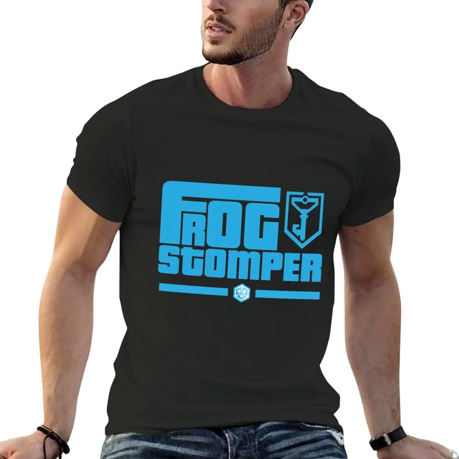 Frog Stomper - Ingress T-Shirt Short sleeve tee sweat shirts heavyweight t shirts blank t shirts T-shirt men