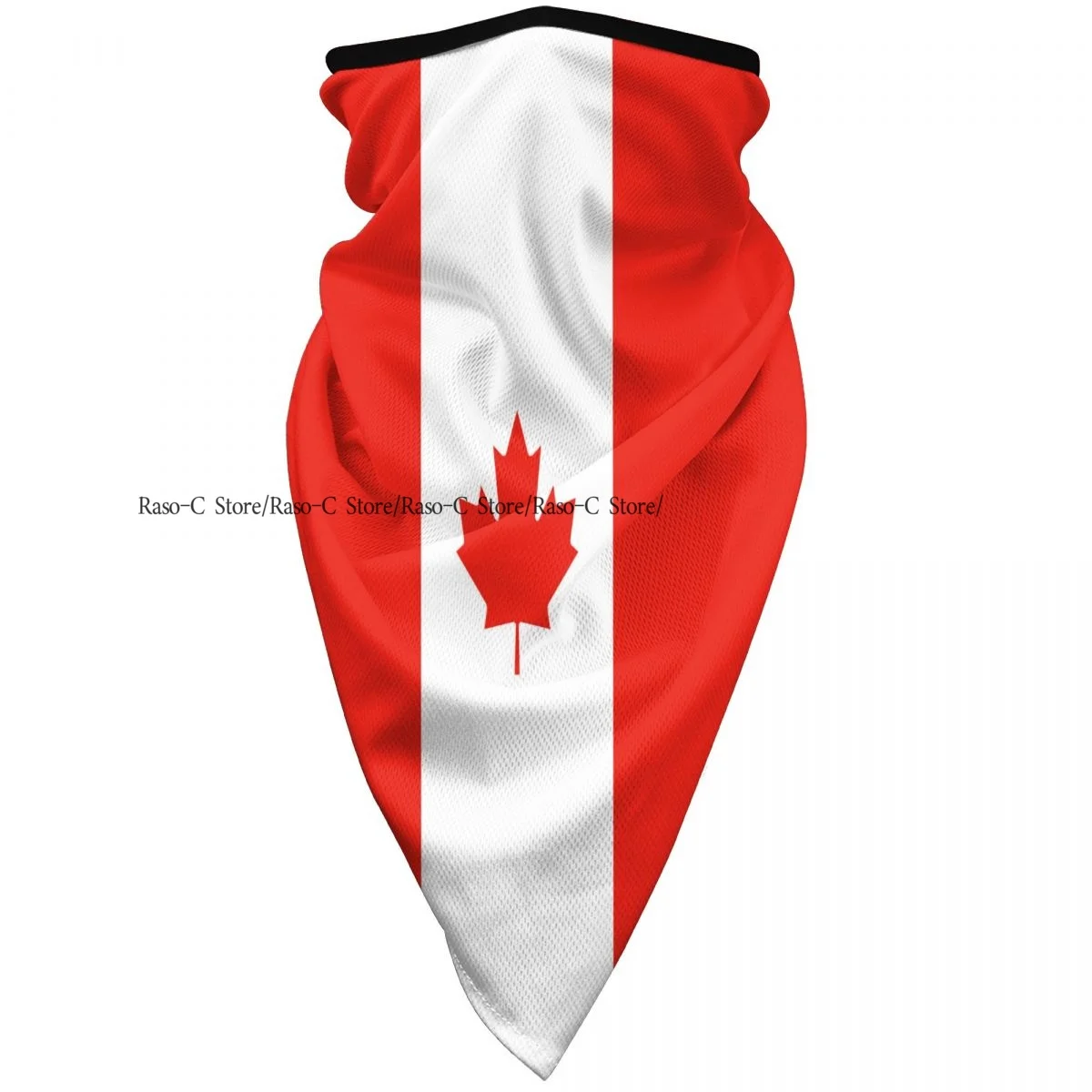 Summer Canada Canadian Flag Half Face Mask Windproof Cycling Hiking Mask Sport Scarf Neck Gaiter Bicycle Mask