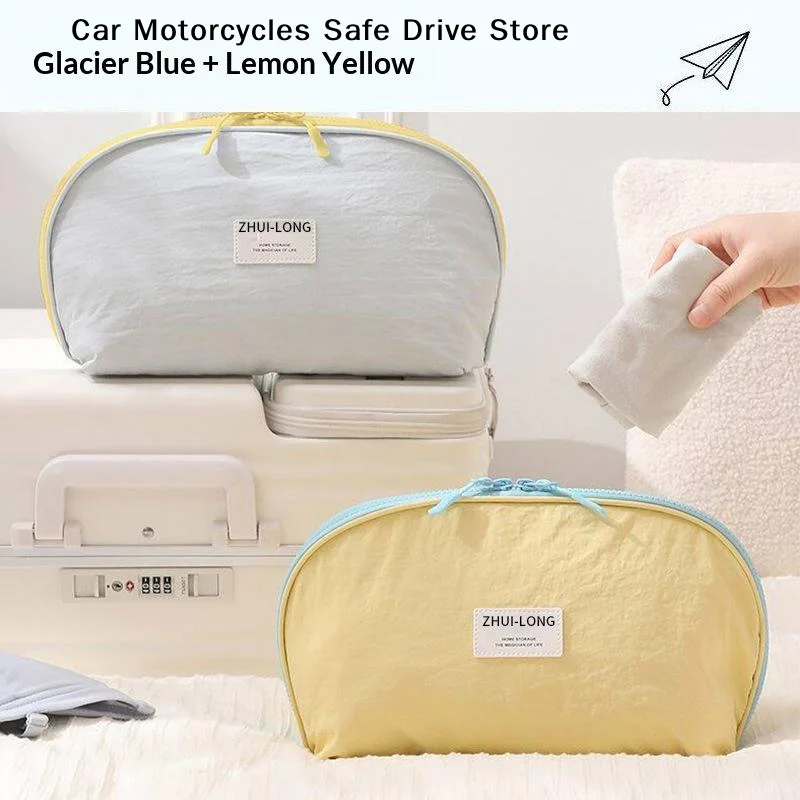 【M】Travel Clothing Storage Bag Lingerie Pouch Large Capacity Portable Bra Underwear Organizer Socks Packing Bag