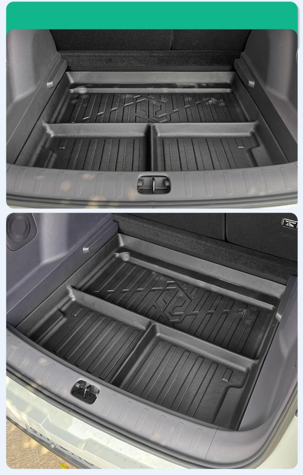 Für LEAPMOTOR B10 2025 2026 Fußmatten & Kofferraumauskleidung TPE Allwetterschutz Bodenmatten Kofferraummatte LHD RHD – Detail 2