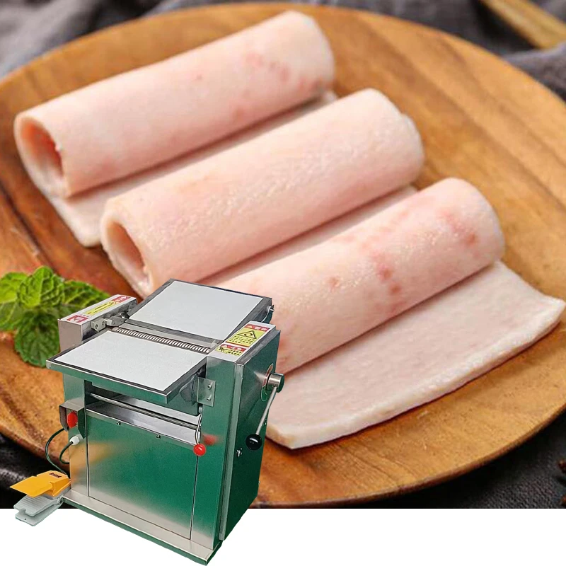 쇠고기 피부 제거 기계 고기 필러 돼지 피부 필링 기계