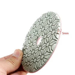 1pc 4 Inch 100mm 3 Step Polishing Pads Dry/wet Diamond Polishing Pad For Granite Marble Grinding Abrasive Tools