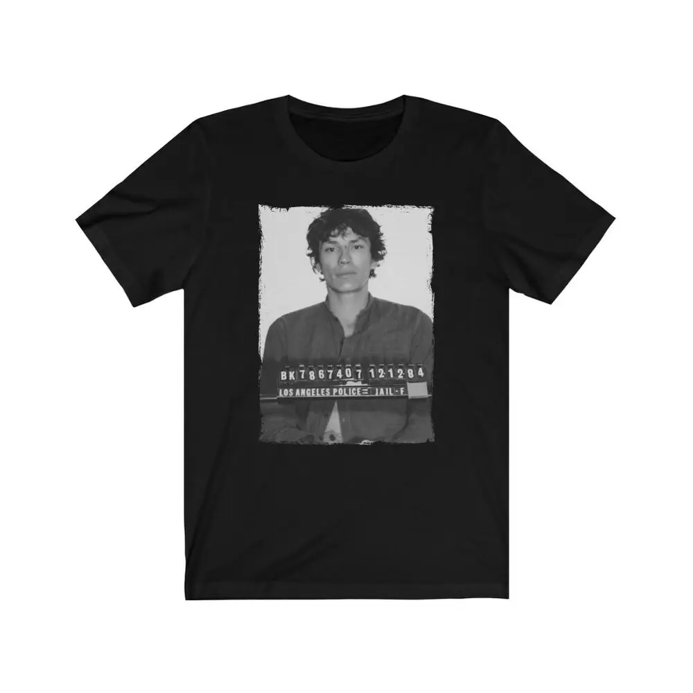 Richard Ramirez Mugshot T-Shirt - Savage American Serial Killer Graphic Tee #1