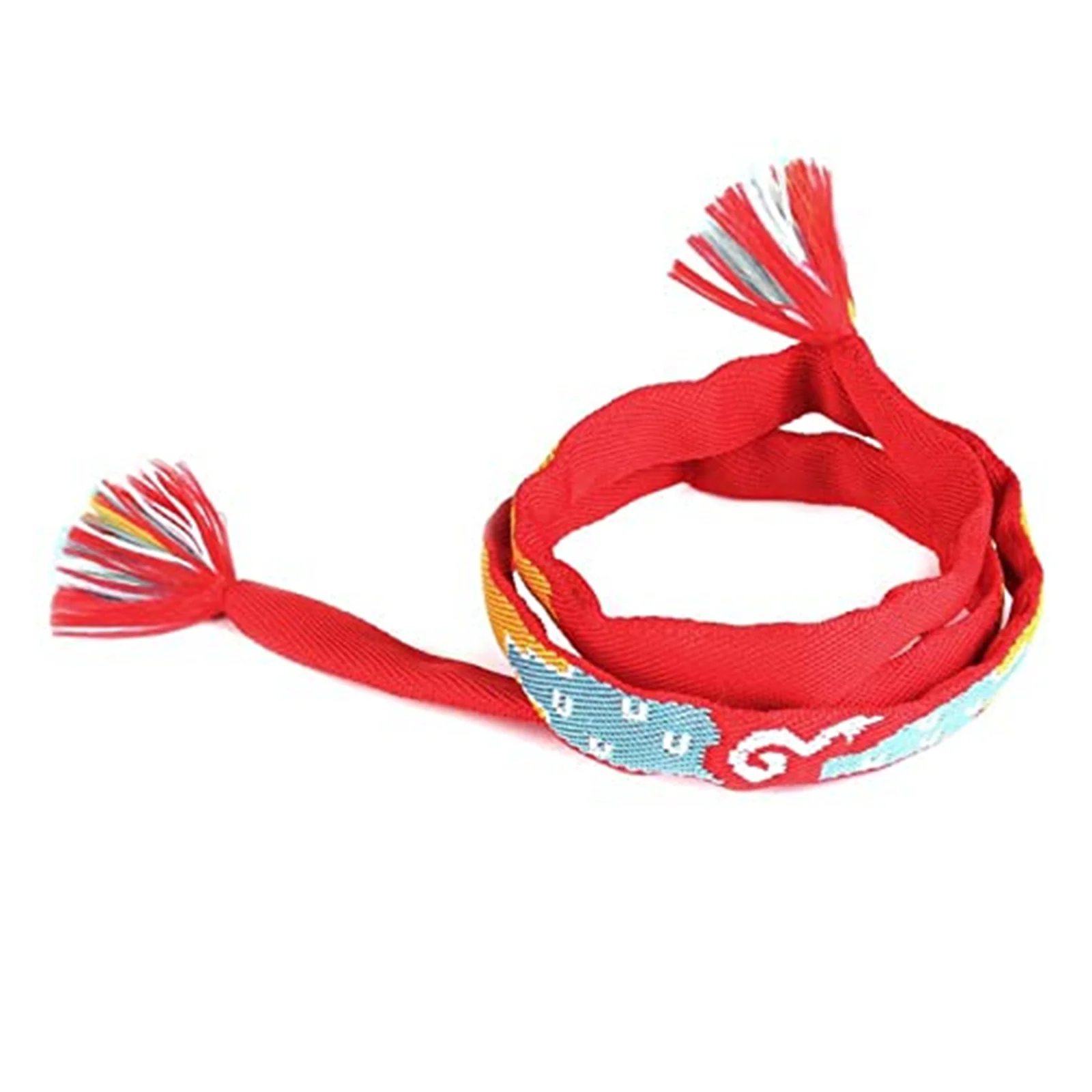 Anime Your Name Bracelets Fashion Women Men Braided Red Kabbalah Ropes Red Lucky Bangles Cosplay Accessories