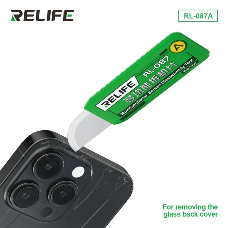 RELIFE RL-087 Multifunctional  Disassembly Blade Ultra-thin Mobile Phone LCD Screen Removing Middle Frame Opening Card Set