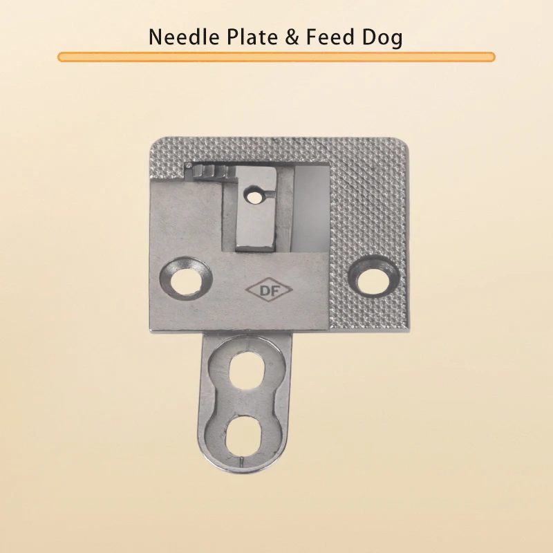 Needle Plate #335-62A Feed Dog #335-63A for GOLDEN WHEEL CS-335BH, JUMBO KING WR-335, TAKING TK-335, PLATINA TJ-335, Etc