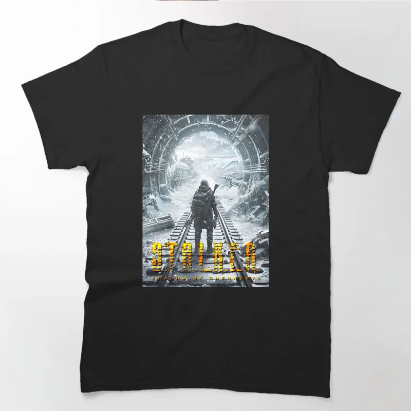 

S.T.A.L.K.E.R. 2 Shadow of chernobyl 0813 Danger exclusion zone gift t shirt Videogame Stalker Graphic Clothes All size Tops