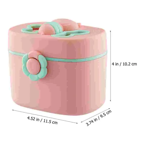 외출용 도장 우유 분말 상자, 아기 포뮬러 디펜서 및 스푼 식품 용기, Pp 휴대용  Best5