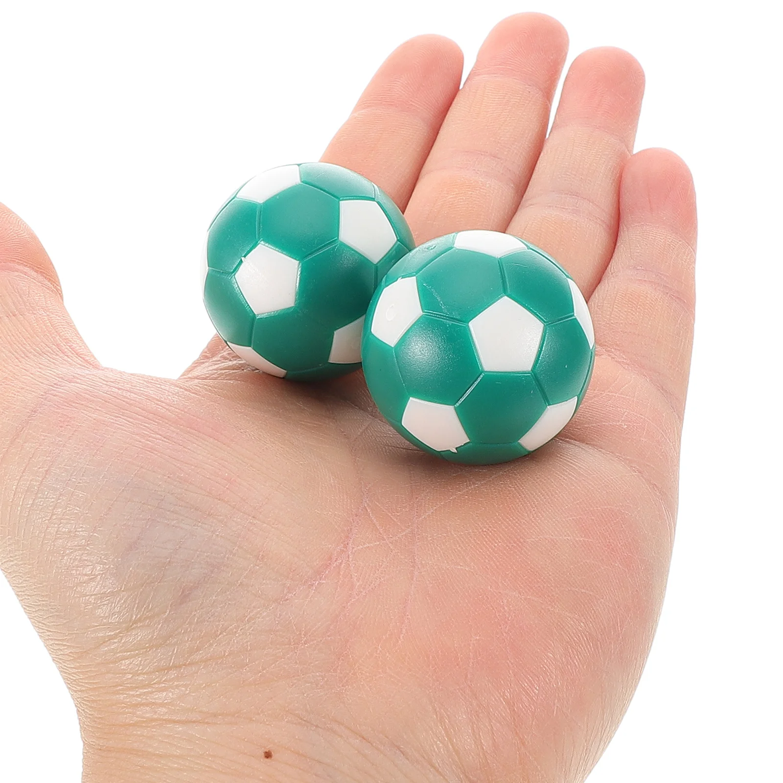 Pelotas de repuesto para futbolín, accesorios de mesa duraderos, Mini pelotas de juego de fútbol, 12 Uds.