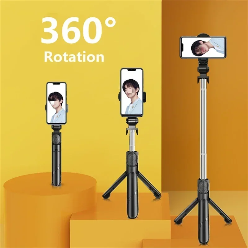Roreta Wireless Bluetooth Selfie Stick Tripod Foldable Monopod For Smartphone Stand Live Broadcast Camera Handheld Gimbal Holder