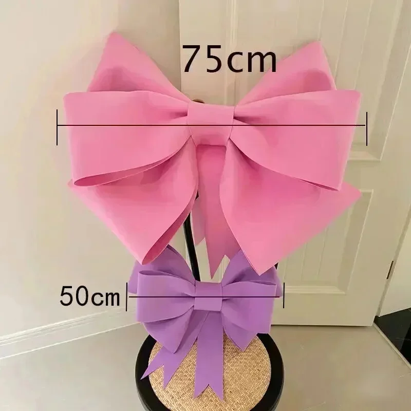 New Giant Bow Decoration For Wedding Store Windows And Walls, Handmade DIY Party Background Wall Decoration For Added Atmosphere