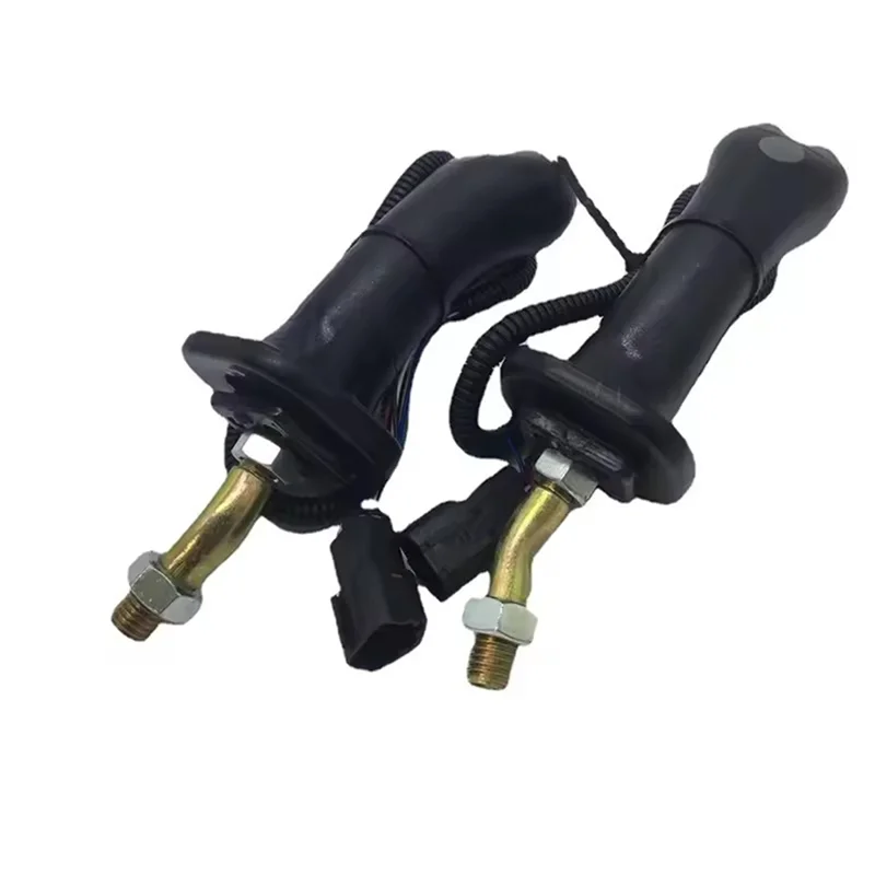 A90Q-2 Buah Suku Cadang Joystick Ekskavator untuk KOVAX DX225/DH225-9 DH300-9 Pegangan Pilot Pegangan Karet Aksesori Cocok