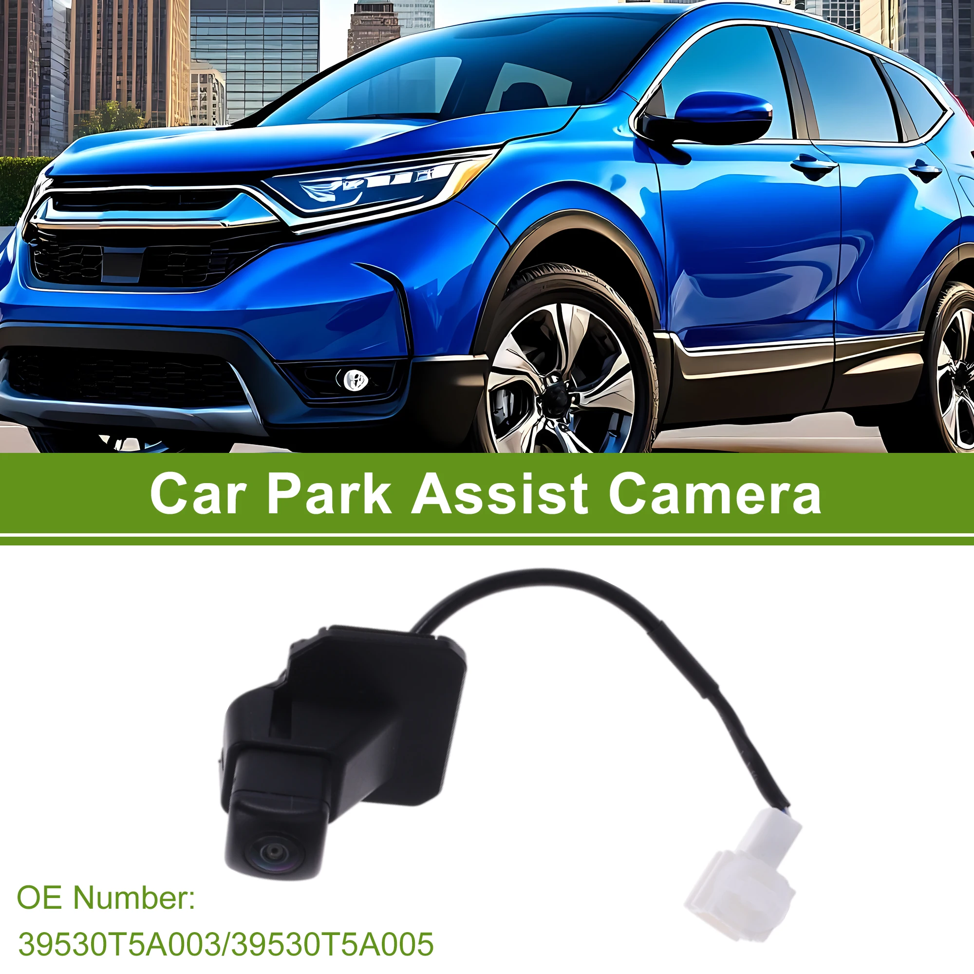 

UXCELL Car Park Assist Camera Rear View Backup Reverse Camera for Honda CRV 2014-2017 No.39530T5A003 1Pc