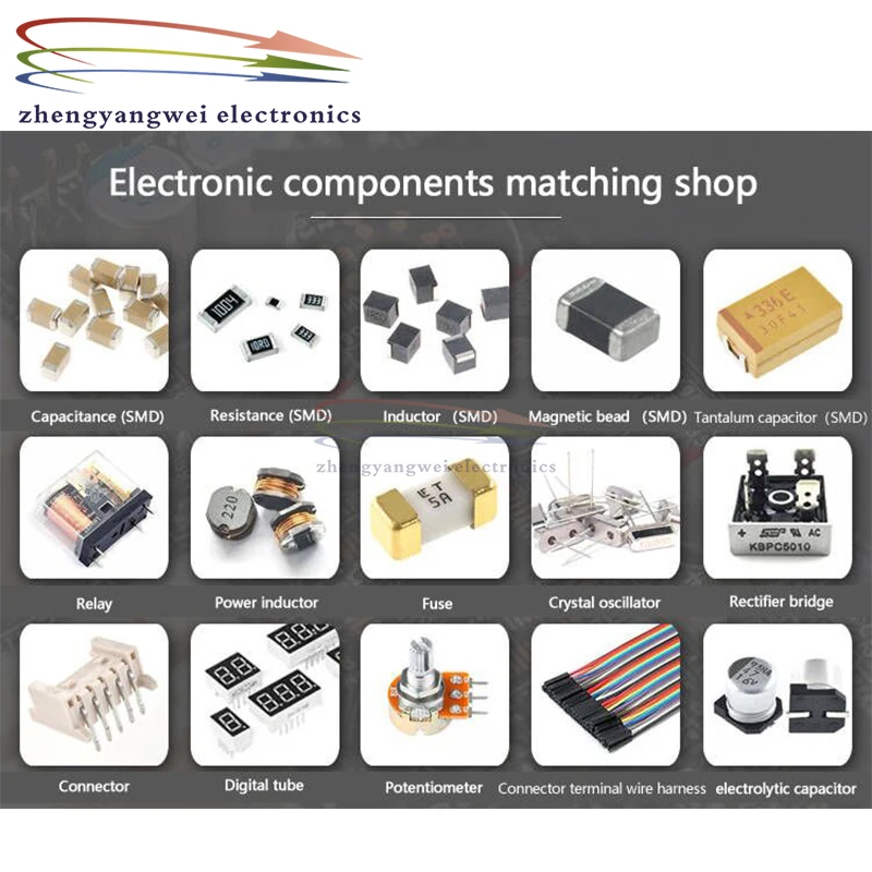 Transistor à effet de champ MOS, QFN8 IC M3052M M3054M M3056M M3058M M3092M M3096M M3098M M3004M M3006M M3090M M3106 M3110 M3116, 5 pièces