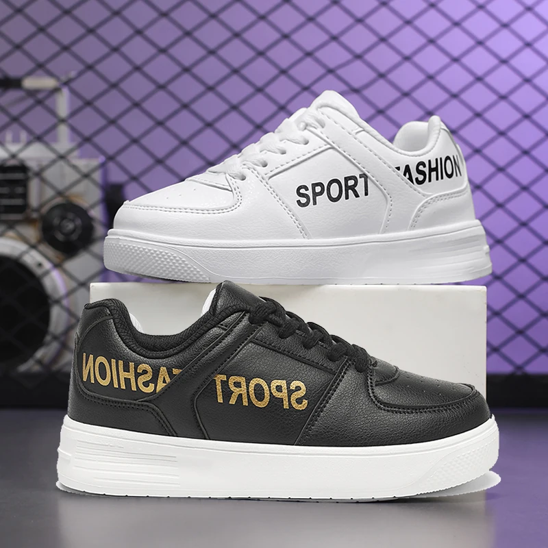

2025 Casual Sneakers Children Women's New Boys and Girls Sneakers Casual Sneakers Lightweight Soft Sole White Shoes 31-42
