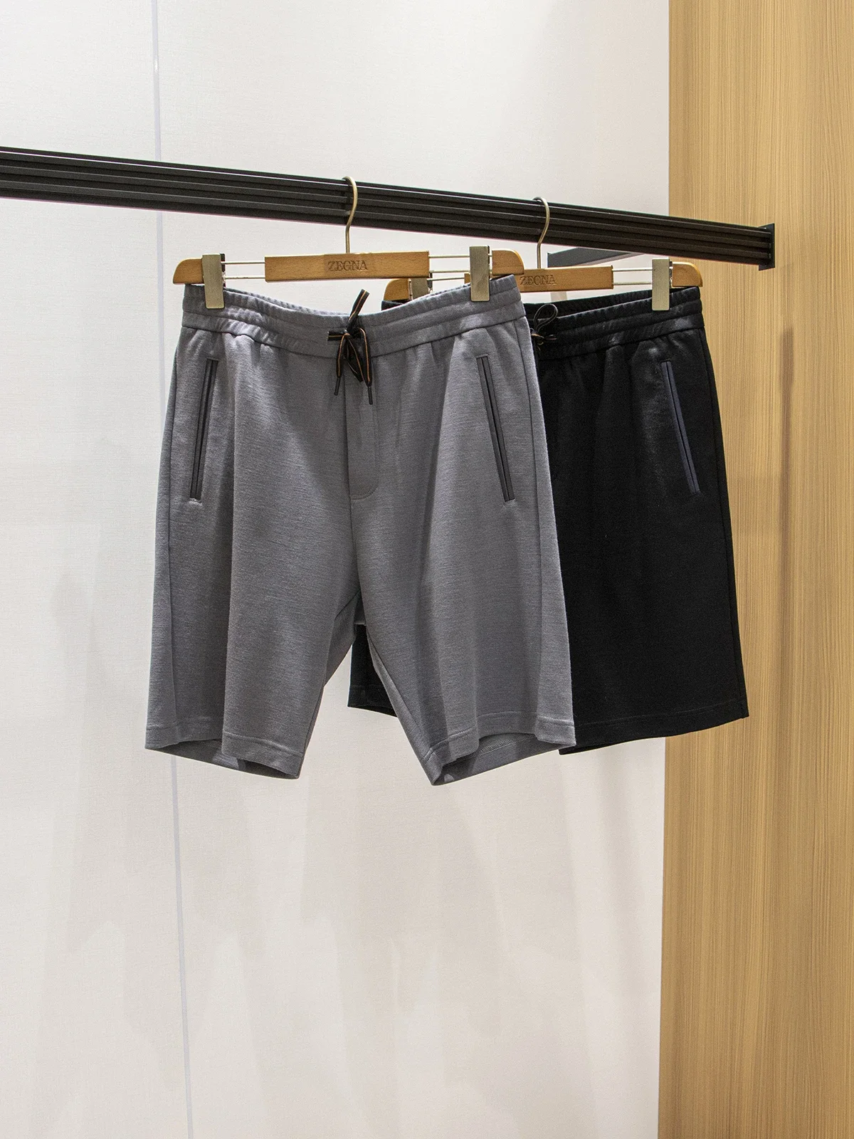 

[Старое издание Qian Feng ZZ] Sande из тонкой искусственной шерсти, летние высококачественные мужские повседневные свободные шорты с пятью точками