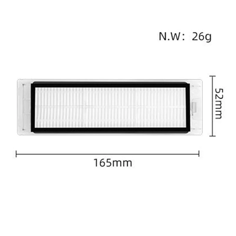 Replacement Spare Part For Roborock Q5/Q5+ Dust Bag Hepa Filter Washable Accessories