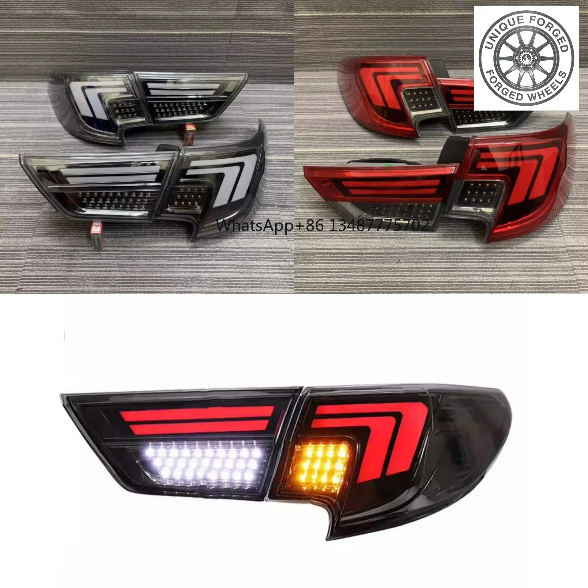 26style Led Taillight Assembly For Toyota Reiz 2013-2018 Modified New Style Brake Light Turn Signal Backup Light Car Accessories