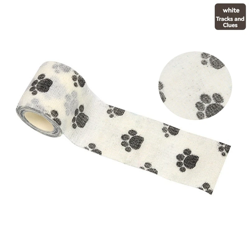 5Cmx4.5M Sportowy samoprzylepny bandaż elastyczny Taśma do podpórek kolan Palec Kostka Dłoń Bandaż na ramię