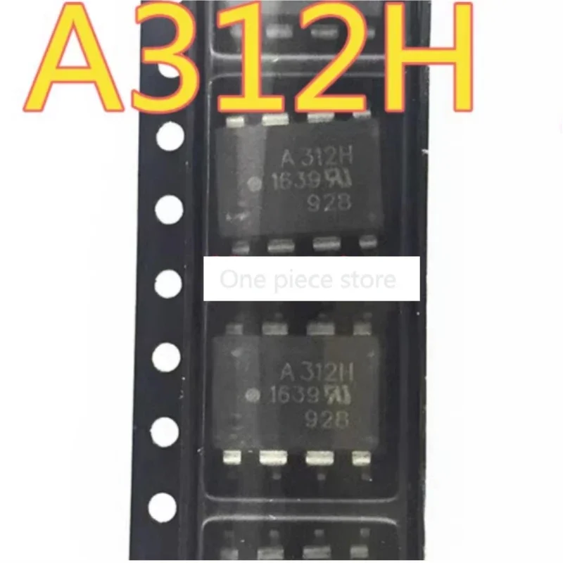 5PCS HCPL-312H A312H SOP8 patch HCPL-312HV ACPL-312H optocoupler