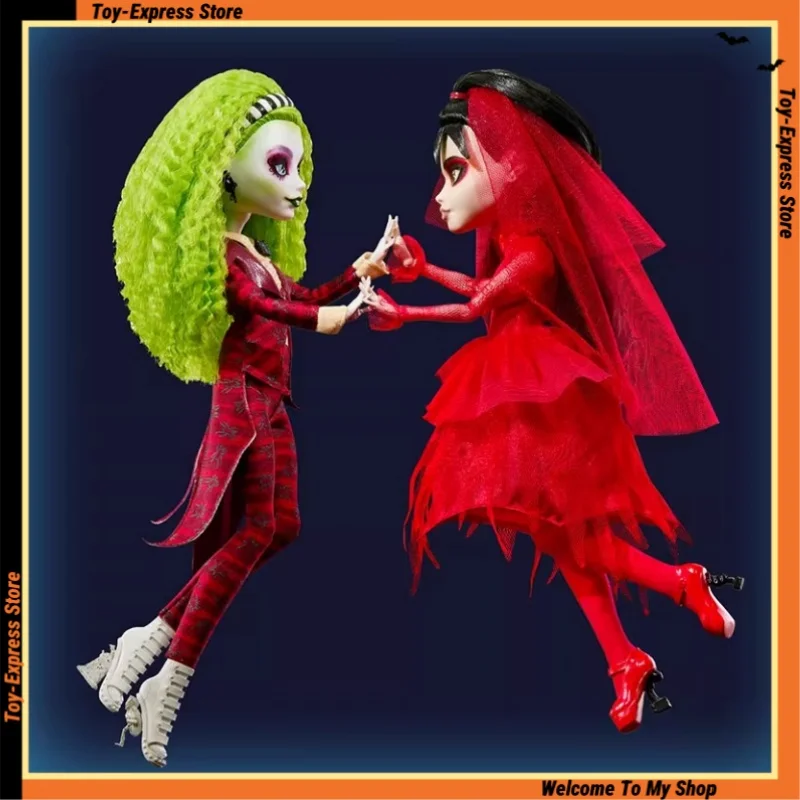 

Monster High Geniune Toys Collection Series Beetlejuice Аниме Куклы Набор Коллекционные украшения Подарки для девочек Детские игрушки для детей
