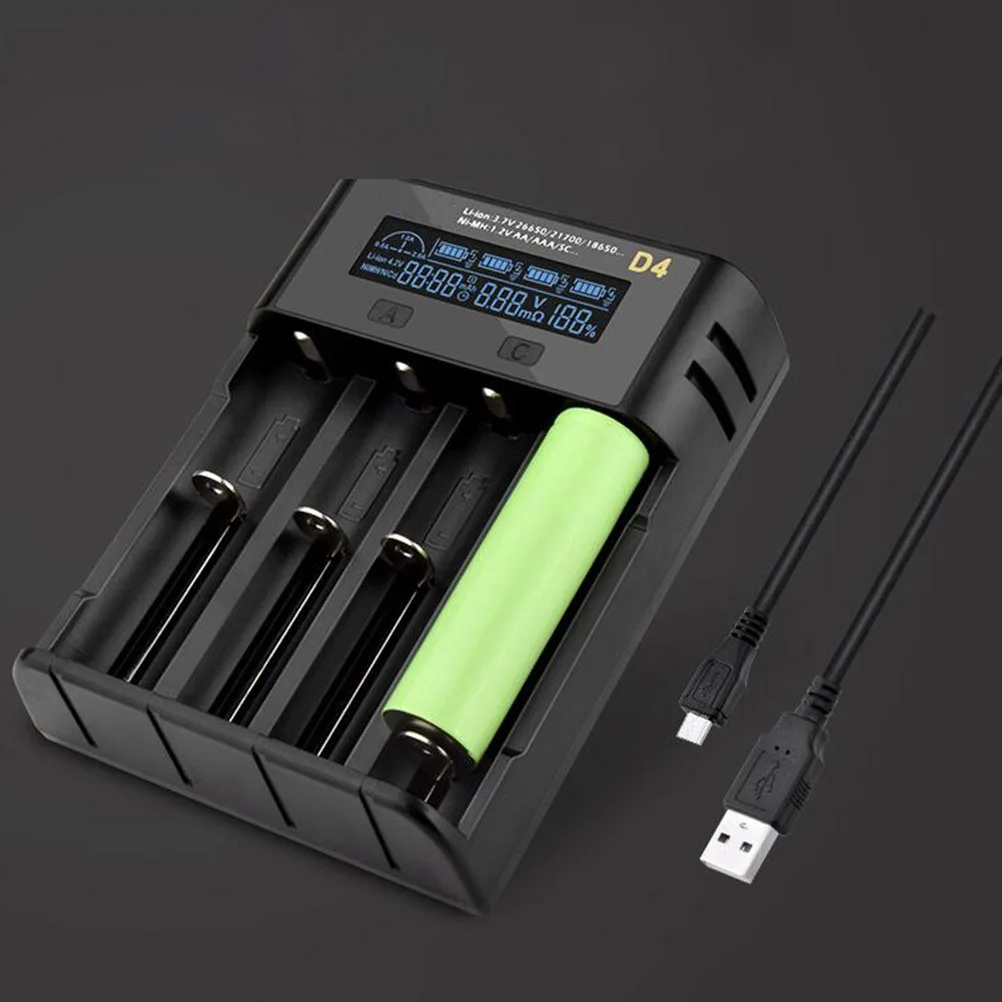 

AA AAA 4 Bay LCD Smart