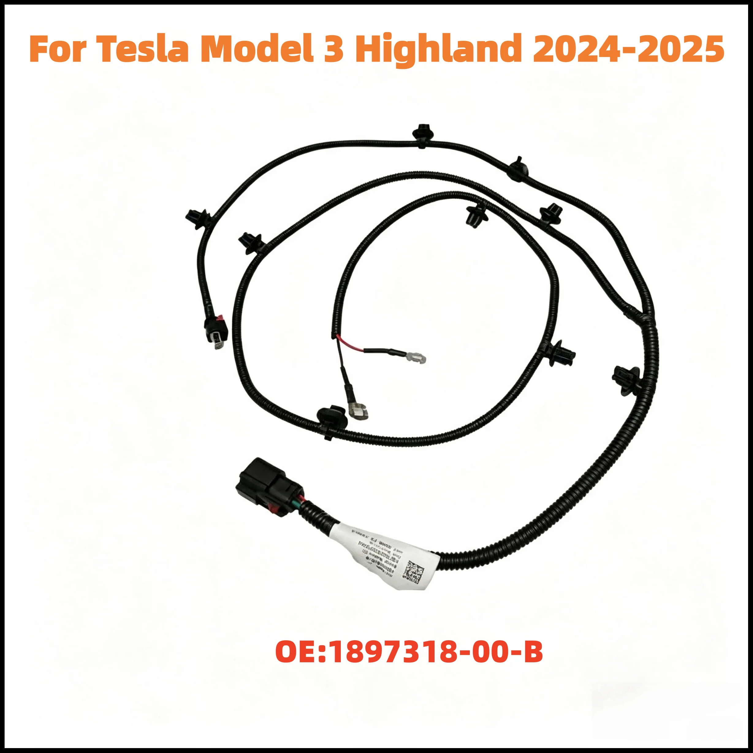 for-tesla-model-3-highland-hm3-2024‑2025-front-bumper-wiring-harness-oe-1897318‑00‑b-auto-replacement-accessories