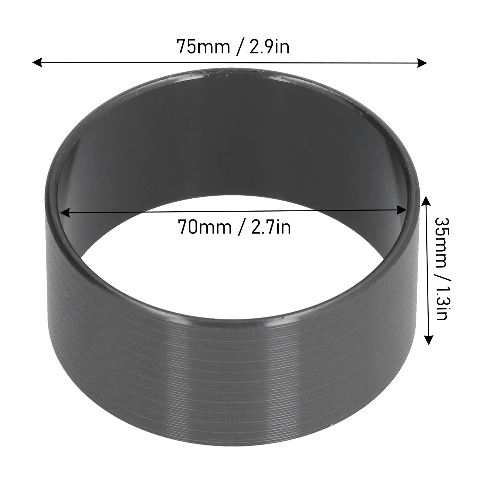 1PC Cast Iron 70mm Air Compressor Cylinder Sleeve Pump Head Mute for Pneumatic Mechanical Equipment view 5