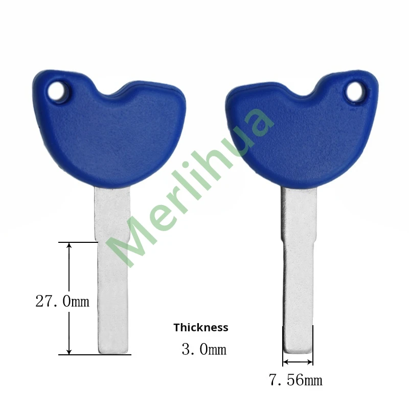 مفتاح دراجة نارية فارغ (جاهز للرقاقة) لبياجيو MP3، جيليرا، فيسبا 3VTE 125، GTV 250/300. #3