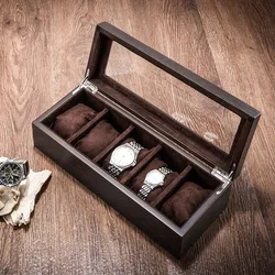 VANSIHO Fashionable Luxury Big Single Wood Watch Box Lacquered Of Best Men Women Custom Logo Gift Storage Couple Display