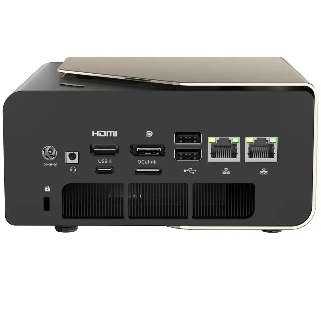 GMKtec EVO-T1 AI Mini PC Intel Core Ultra 9 285H DDR5 5600 USB4 Dual 2.5G LAN WiFi 6 BT5.2 Windows 11 Pro Gaming Desktop
