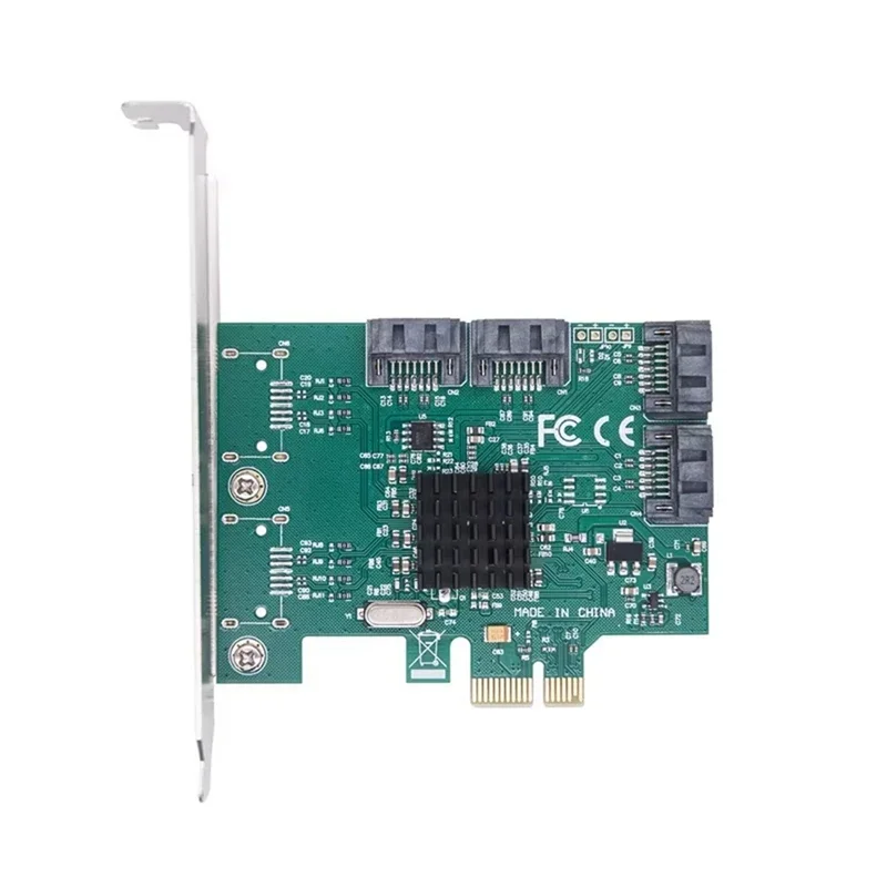 PCIE X1 To 4 Port SATA3.0 Controller 88SE9215 Chip PCI E PCI-E SATA 3.0 Multiplier
