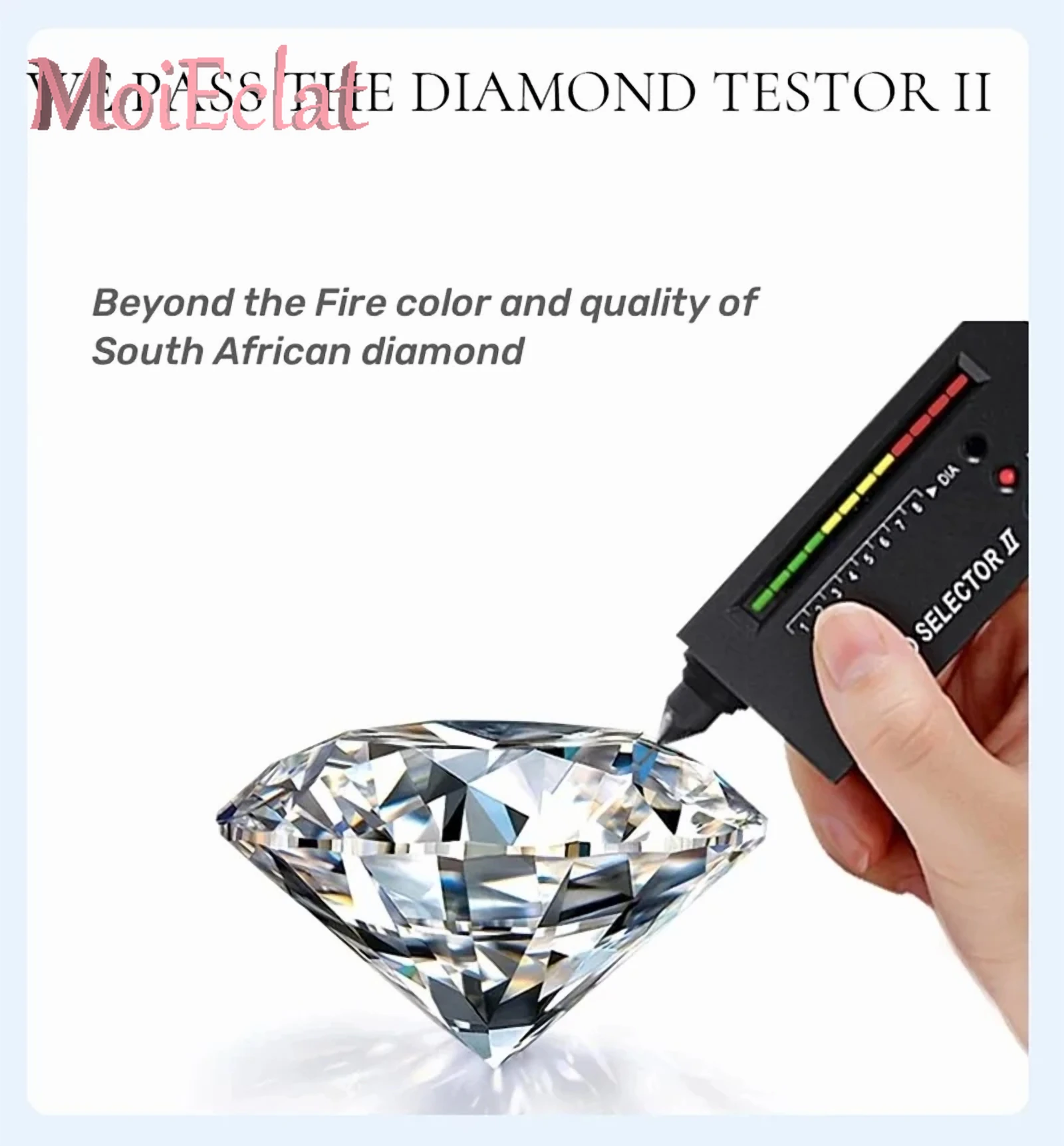 المبهر 0.78ct مويسانيتي البطانة رائعة فراشة على شكل البلاتين Pt950 الماس وأقراط العصرية غرامة مجوهرات للنساء