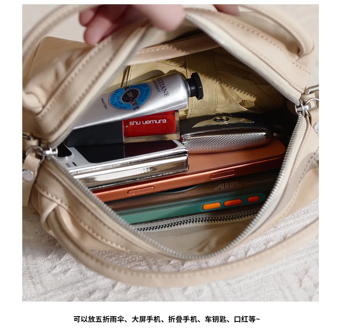 PNDME Modedesigner handgefertigte Handtasche aus pflanzlich gegerbtem Rindsleder, lässige Luxus-Party-Handtasche aus weichem Echtleder, Damen-Umhängetasche – Detail 24