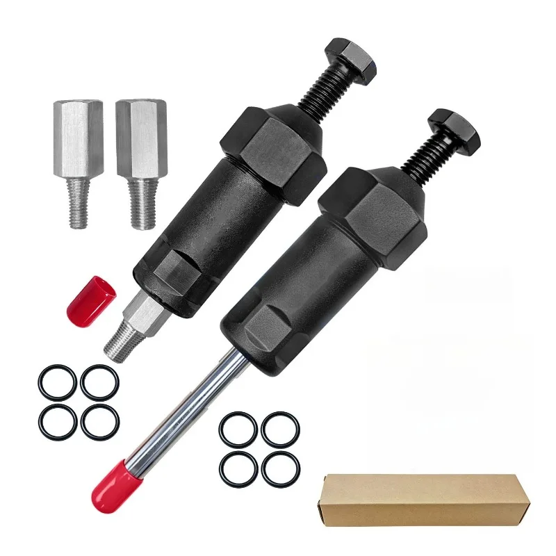 Portable Handy Grease Nozzle Cleaner Kit, Equipped With M8 Thread Adapters, Heavy‑Duty Unblocking Tool For Blocked Lubricant