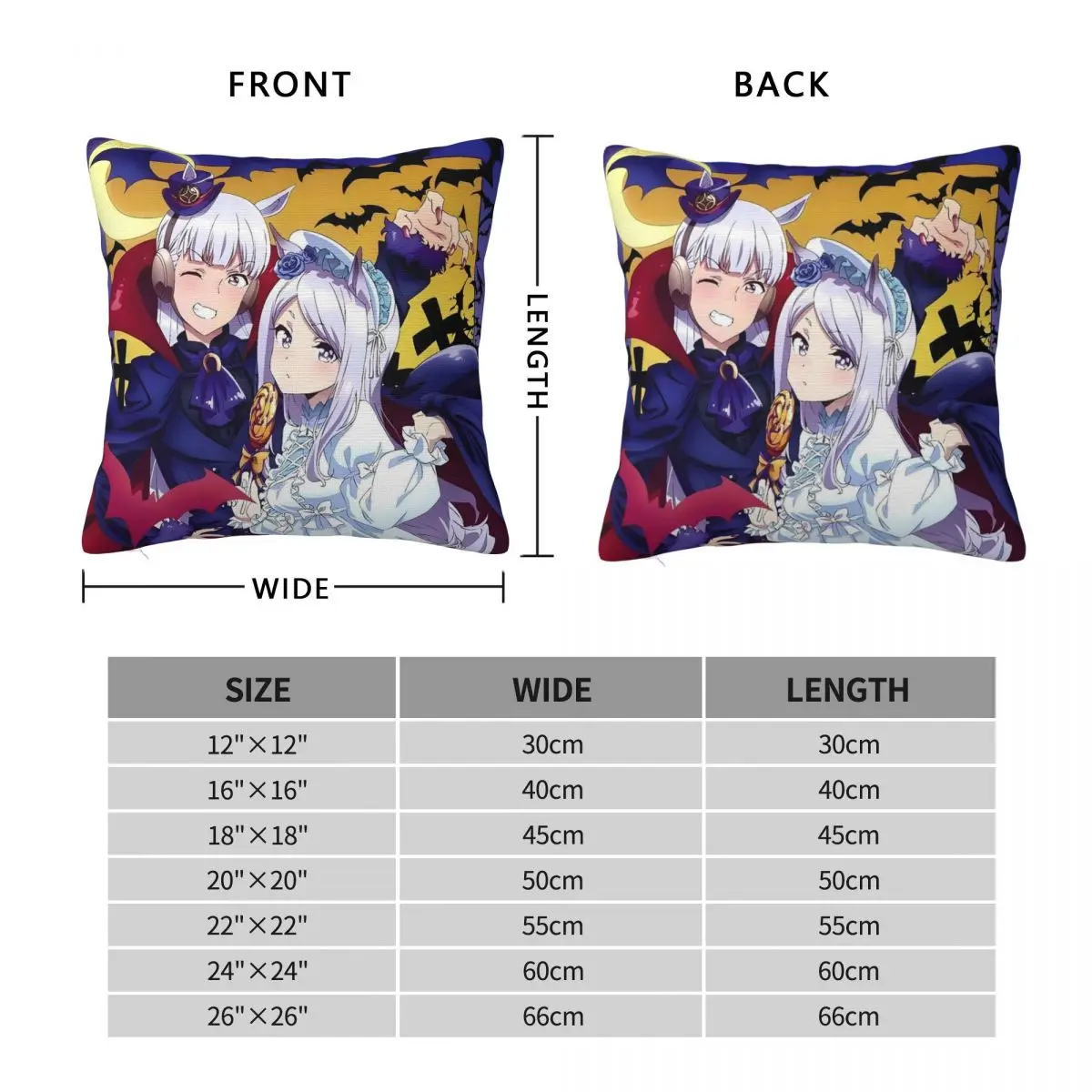 Mejiro McQueen Umamusume Pillow Cover Soft Pillow Case Cushion Cover Morden Design Pillowcases For Sofa Car Home Decor
