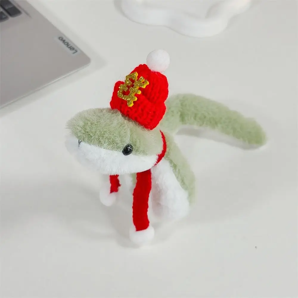 Novelty Year of The Snake Little Snake Soft Snake Stuffed Fluffy Cartoon Snake Animal Birthday Christmas