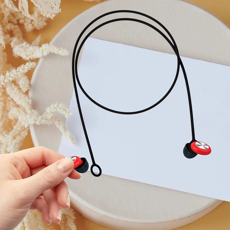 NEW Outdoor Earplugs Earbud Lanyard Work Travel Sleep Connector Cord Anti-lost Rope Silica Gel Earphone Strap