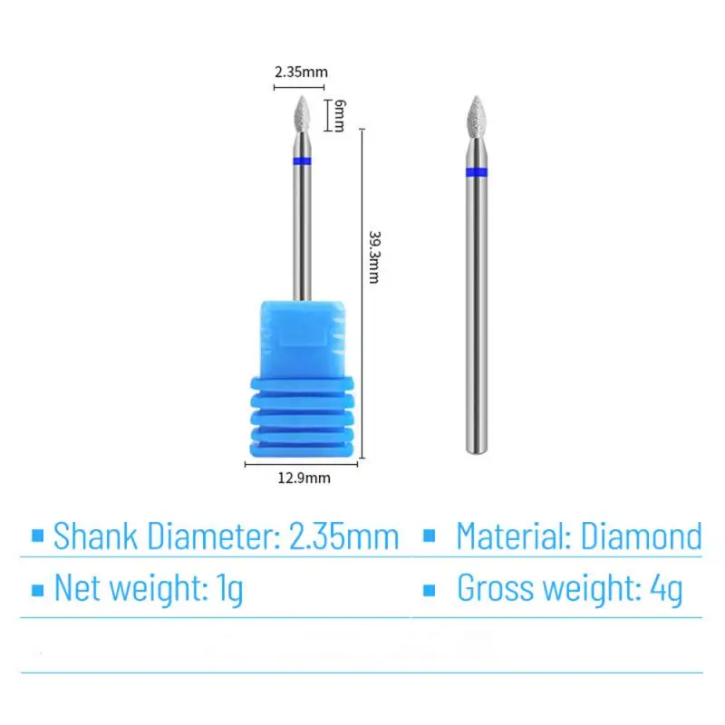 Tungsten Nail Drill Bit Carbide Milling Cutters Flame Shape Nail Sander Tips Gel Polish Remover Manicure Accessories