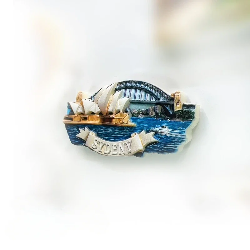 ملصقات ثلاجة سيدني، هدايا تذكارية لبيت الأوبرا الأسترالي، هدايا تذكارية معمارية، ديكورات الهدايا