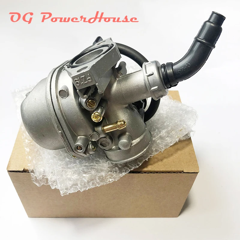 

Motorcycle Parts PZ19 Carburetor Suitable For ATV Quad Go Kart Dirt Bike 50 70 90 110 125CC Manual Choke Universal Carburetor